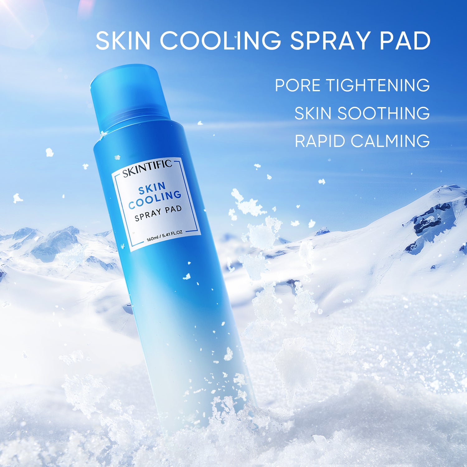 SKIN COOLING SPRAY PAD