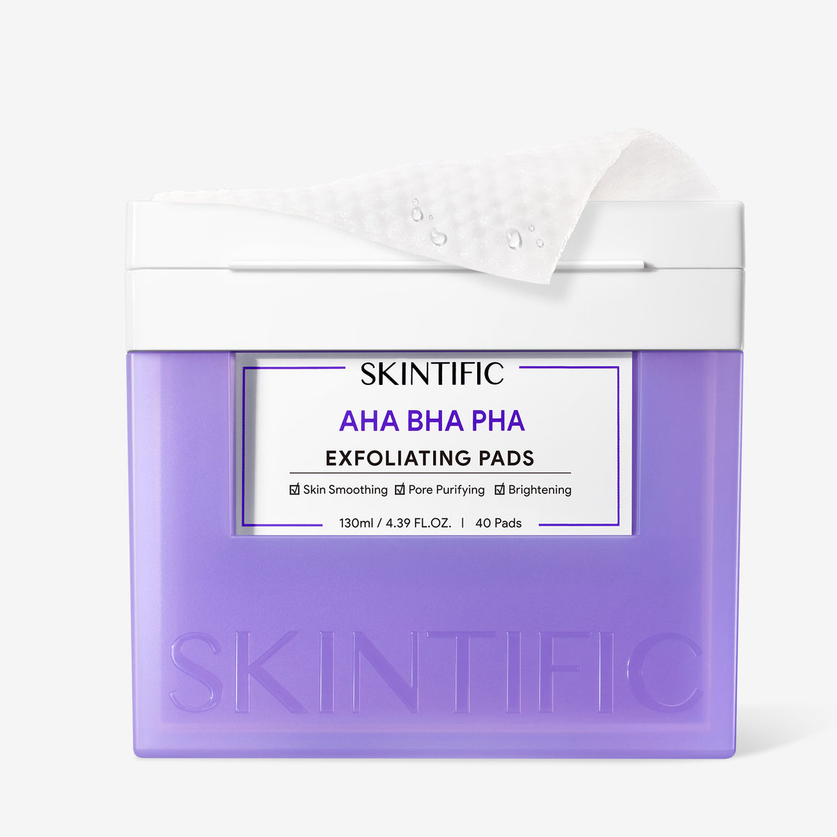 <2件>SKINTIFIC 爽肤棉片+提亮面膜套装