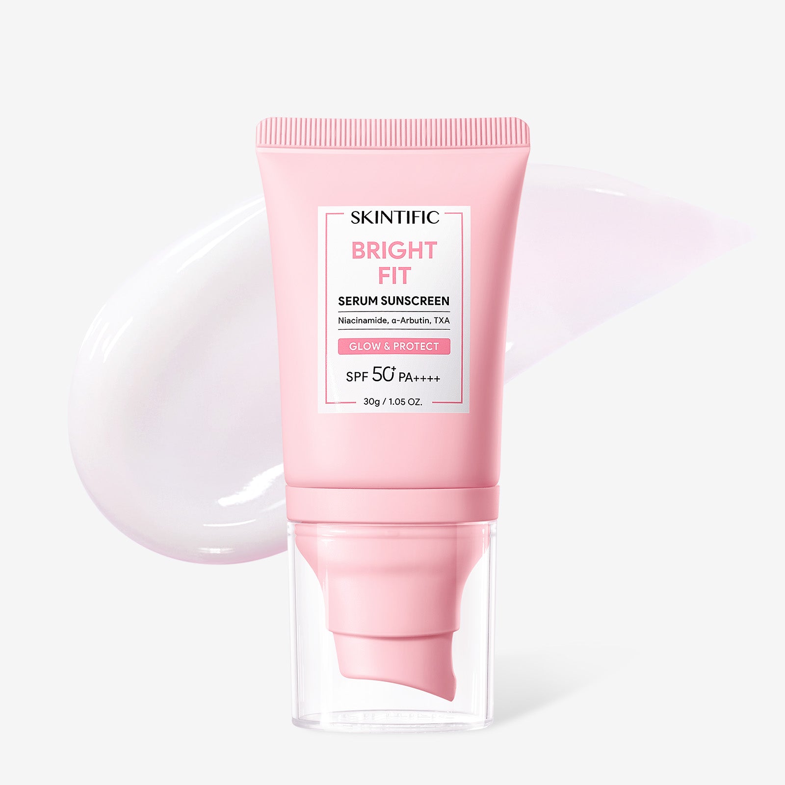 SKINTIFIC Bright Fit Serum Sunscreen SPF50+ PA++++