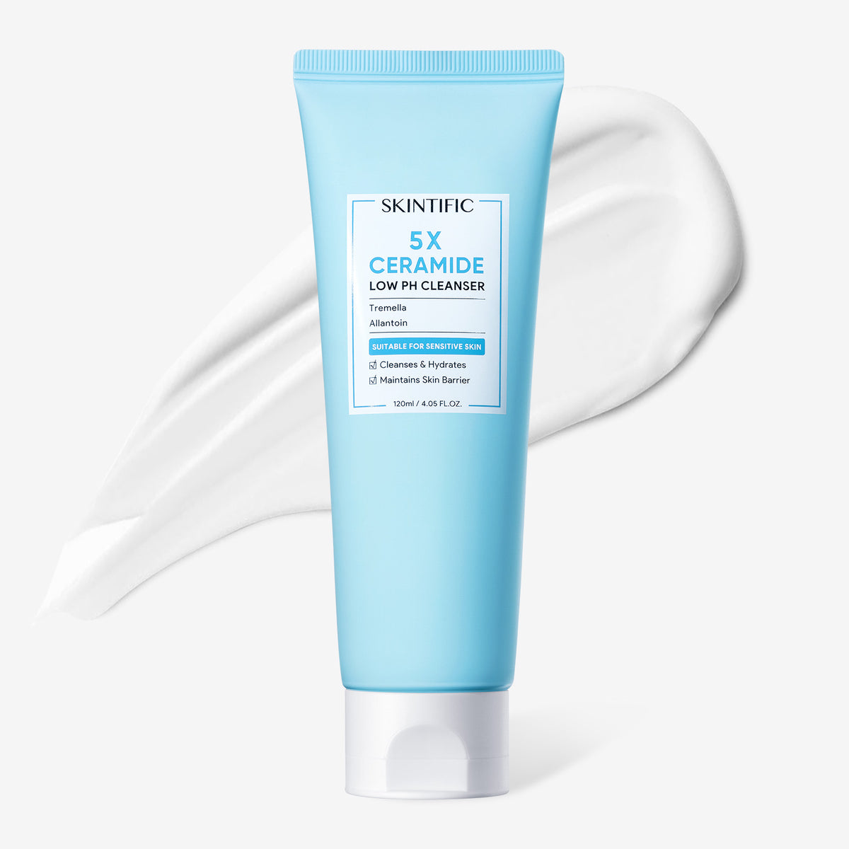 SKINTIFIC 5X Ceramide Low pH Cleanser