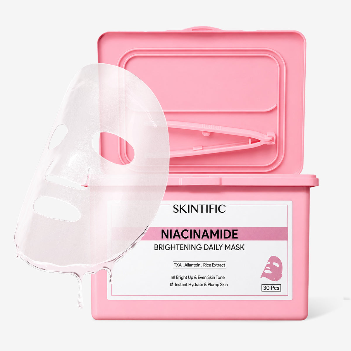 [热销款]SKINTIFIC 烟酰胺提亮日用面膜