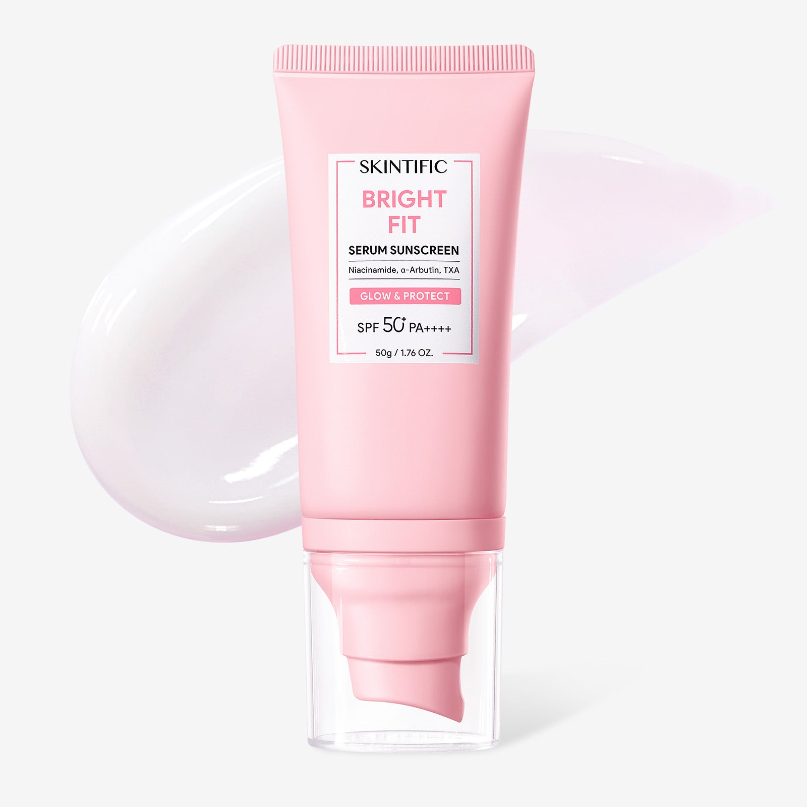 SKINTIFIC Bright Fit Serum Sunscreen SPF50+ PA++++