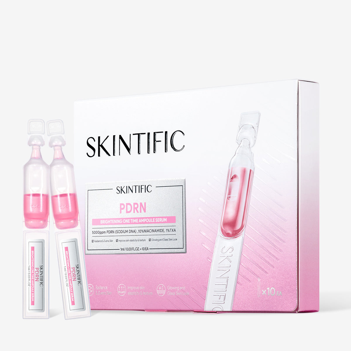 [NEW LAUNCH] SKINTIFIC PDRN Brightening One Time Ampoule Serum