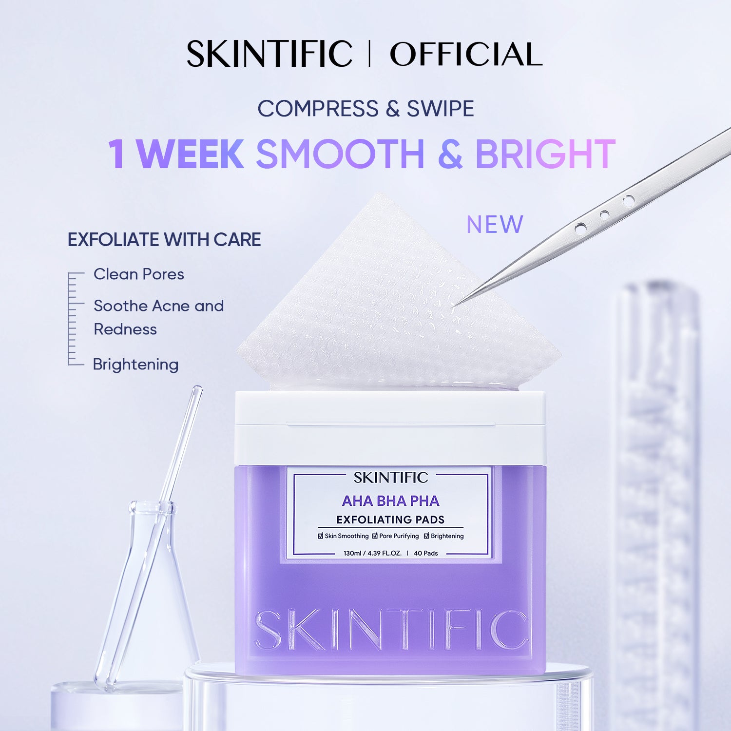AHA BHA PHA Exfoliating Pads