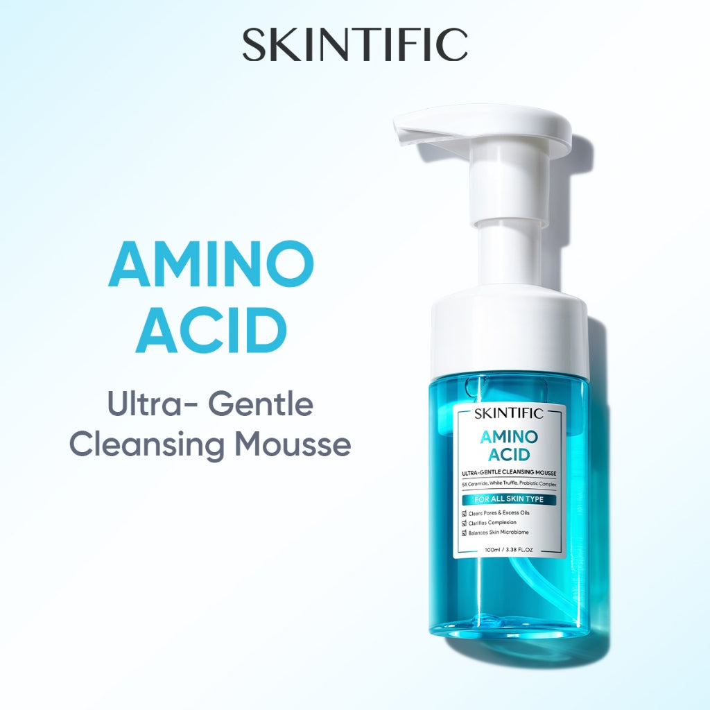 AMINO ACID GENTLE CLEANSING MOUSSE FACE CLEANSER 100ML