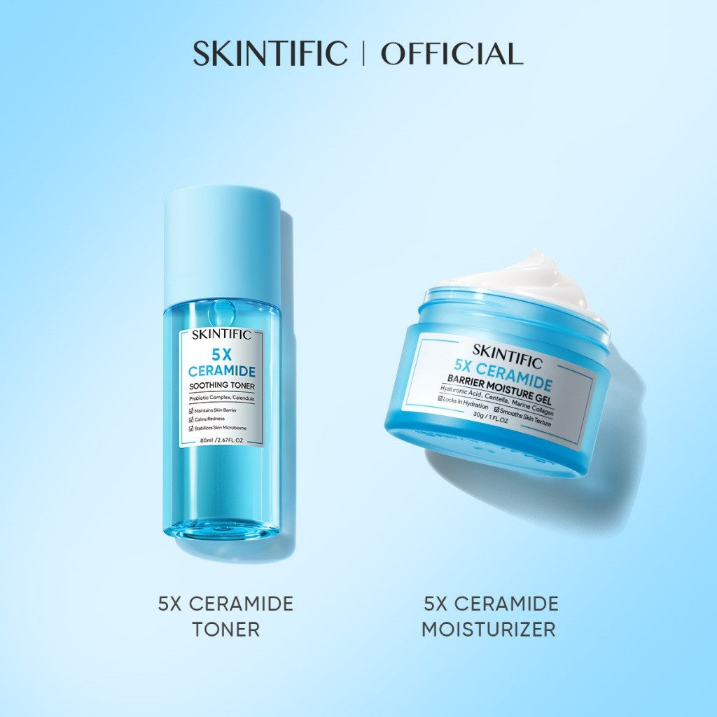SKINTIFIC 5X Ceramide Soothing Skin Barrier Repair Toner hydrating toner simple toner skincare 80ml