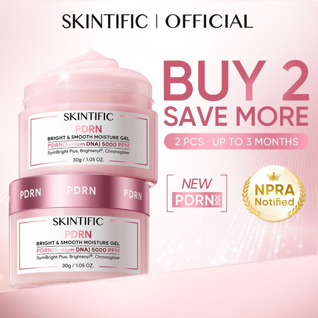 SKINTIFIC PDRN Repair Glow Cream | Deep Hydration, Repair Skin Barrier, 3IN1brighten, Fades Dark Spots,Glow