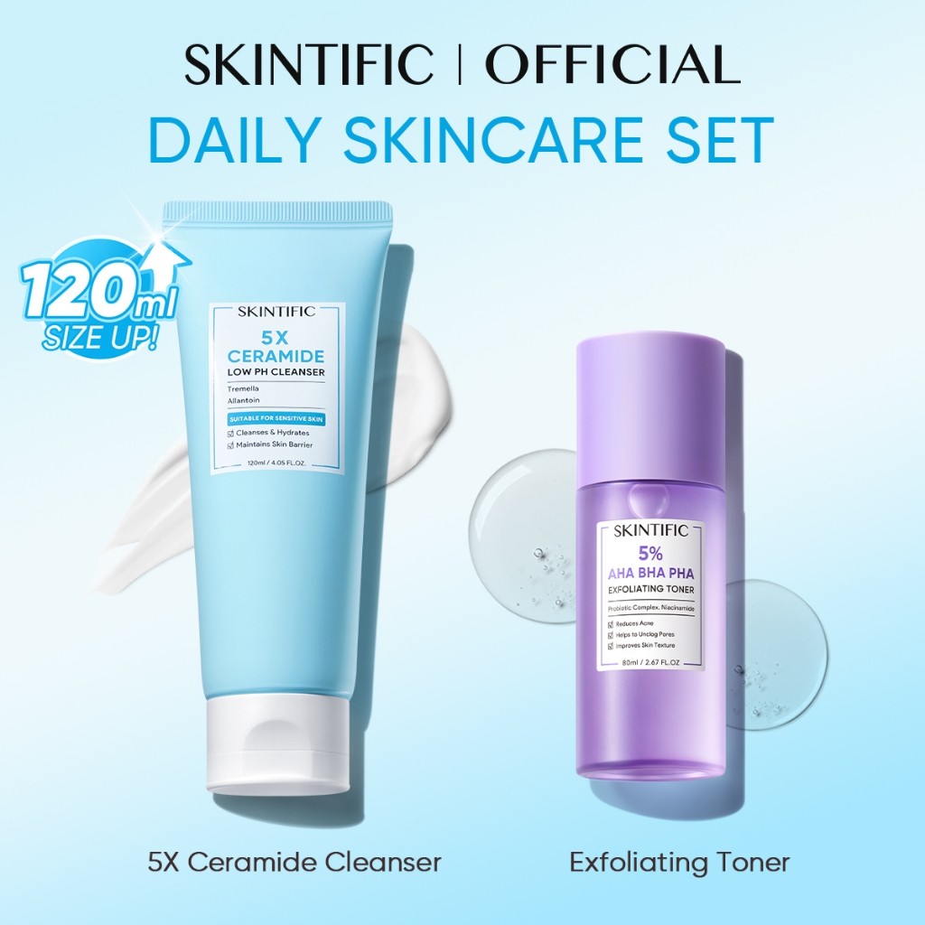 SKINTIFIC 5X Ceramide Low pH Cleanser