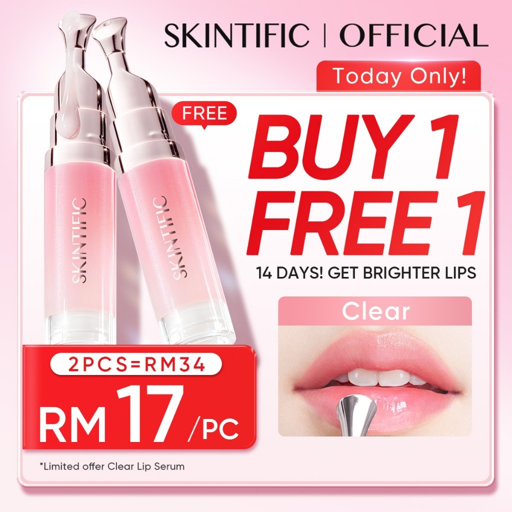 [NO.1] SKINTIFIC Peptide Nourishing Lip Serum Brighten pink matte color lip balm lip gross lipstick liptint makeup