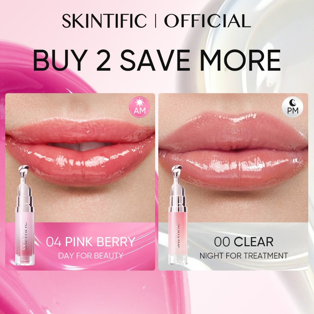 [NO.1] SKINTIFIC Peptide Nourishing Lip Serum Brighten pink matte color lip balm lip gross lipstick liptint makeup