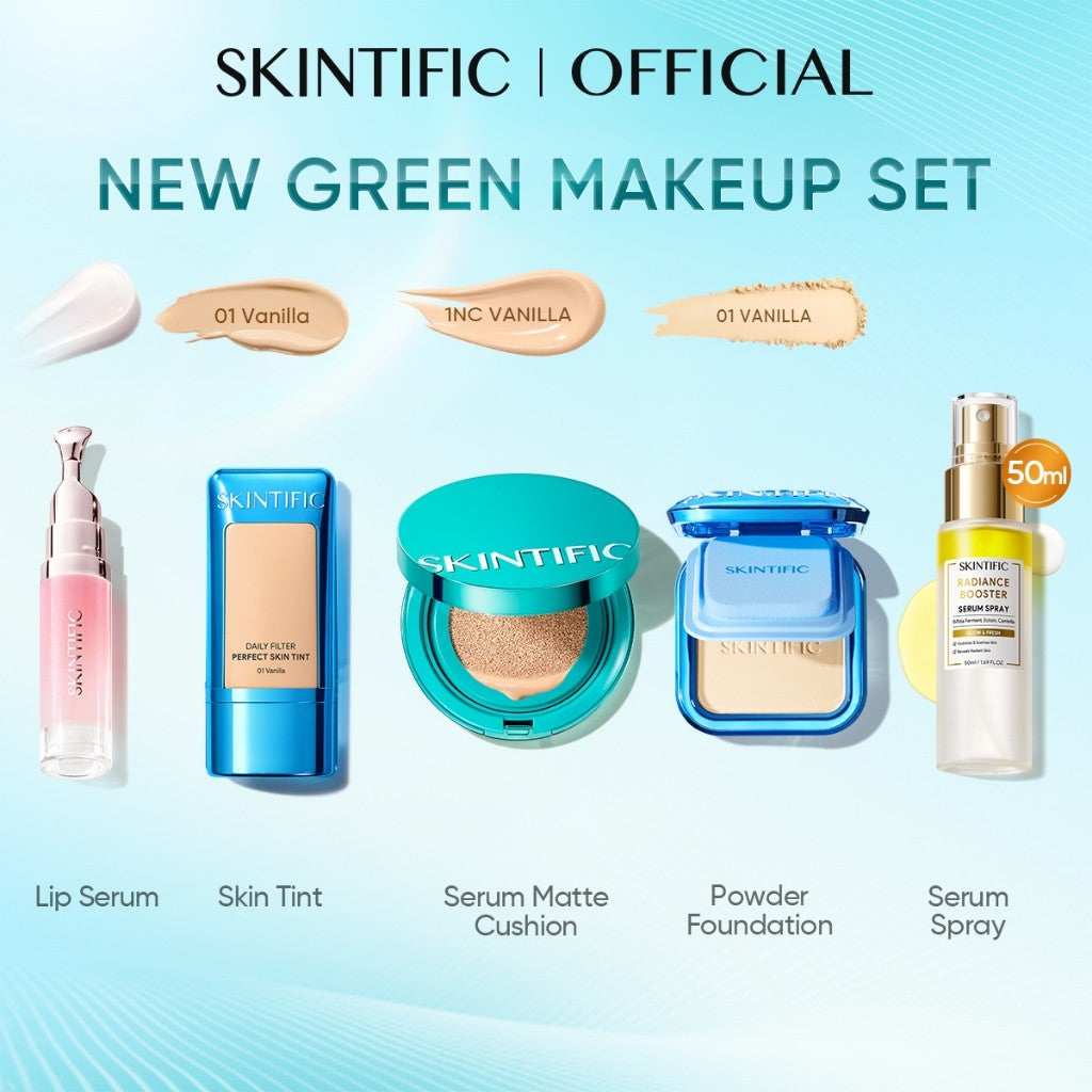 [5.21 New Launch]SKINTIFIC Perfect Stay Serum Matte Cushion Foundation SPF50 PA++++ Full Coverage Long-Lasting Makeup