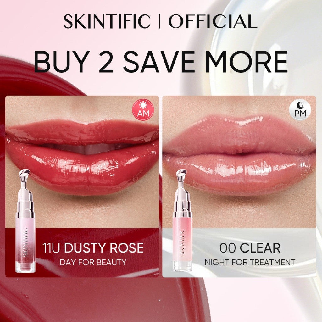 [NO.1] SKINTIFIC Peptide Nourishing Lip Serum Brighten pink matte color lip balm lip gross lipstick liptint makeup