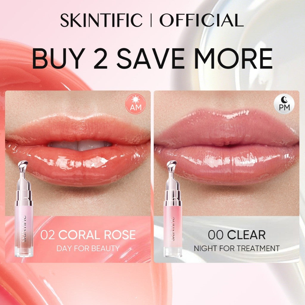 [NO.1] SKINTIFIC Peptide Nourishing Lip Serum Brighten pink matte color lip balm lip gross lipstick liptint makeup