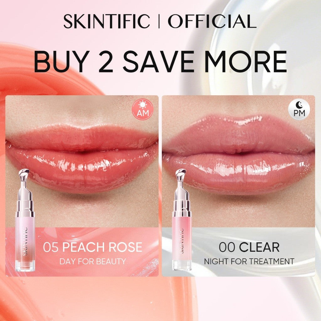 [NO.1] SKINTIFIC Peptide Nourishing Lip Serum Brighten pink matte color lip balm lip gross lipstick liptint makeup