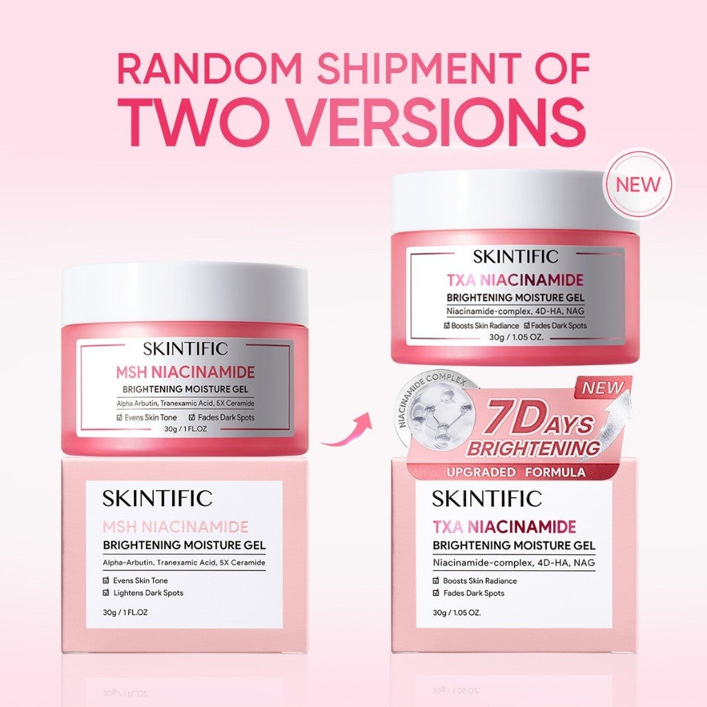 SKINTIFIC TXA Niacinamide Brightening Moisture Gel 30g Whitening Moisturizer Glowing Moisturiser Tone Up Cream
