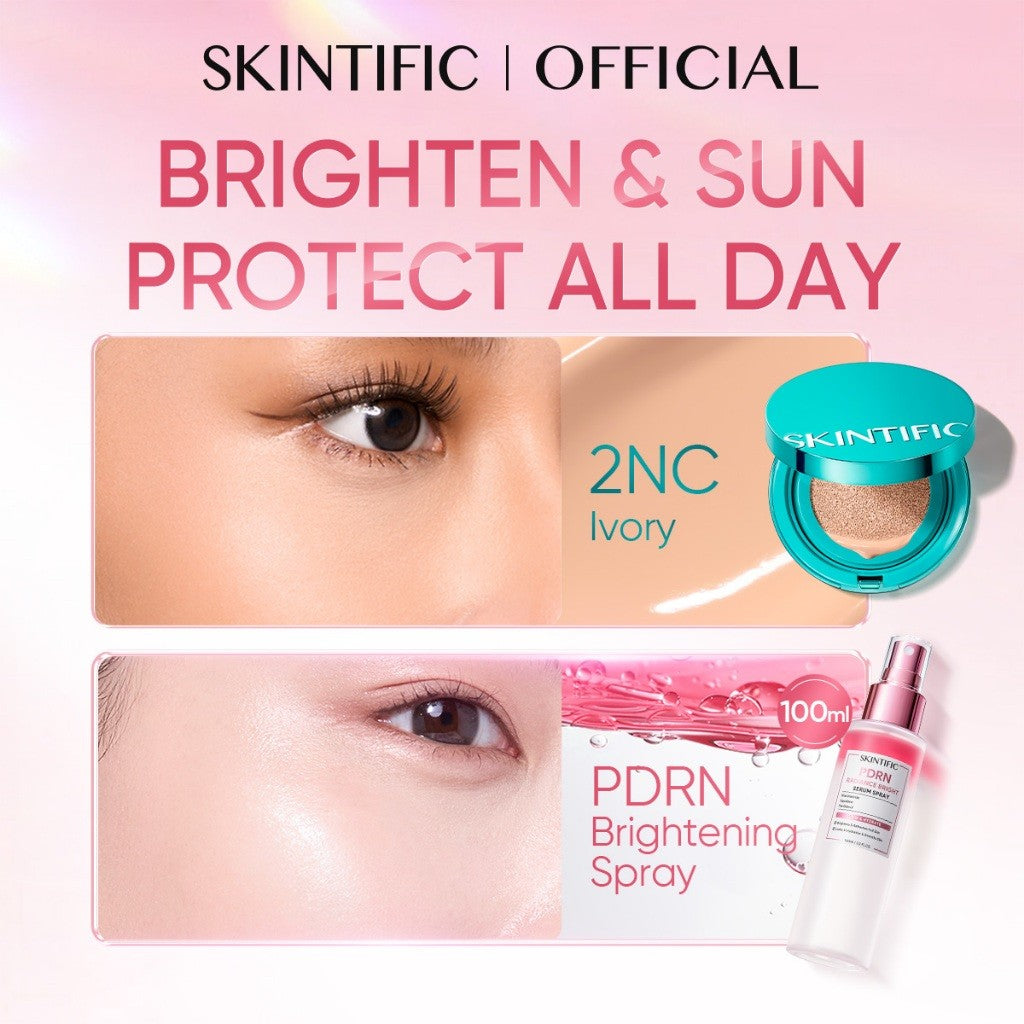 [5.21 New Launch]SKINTIFIC Perfect Stay Serum Matte Cushion Foundation SPF50 PA++++ Full Coverage Long-Lasting Makeup