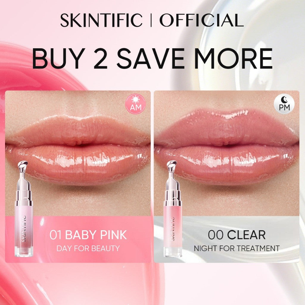 [NO.1] SKINTIFIC Peptide Nourishing Lip Serum Brighten pink matte color lip balm lip gross lipstick liptint makeup