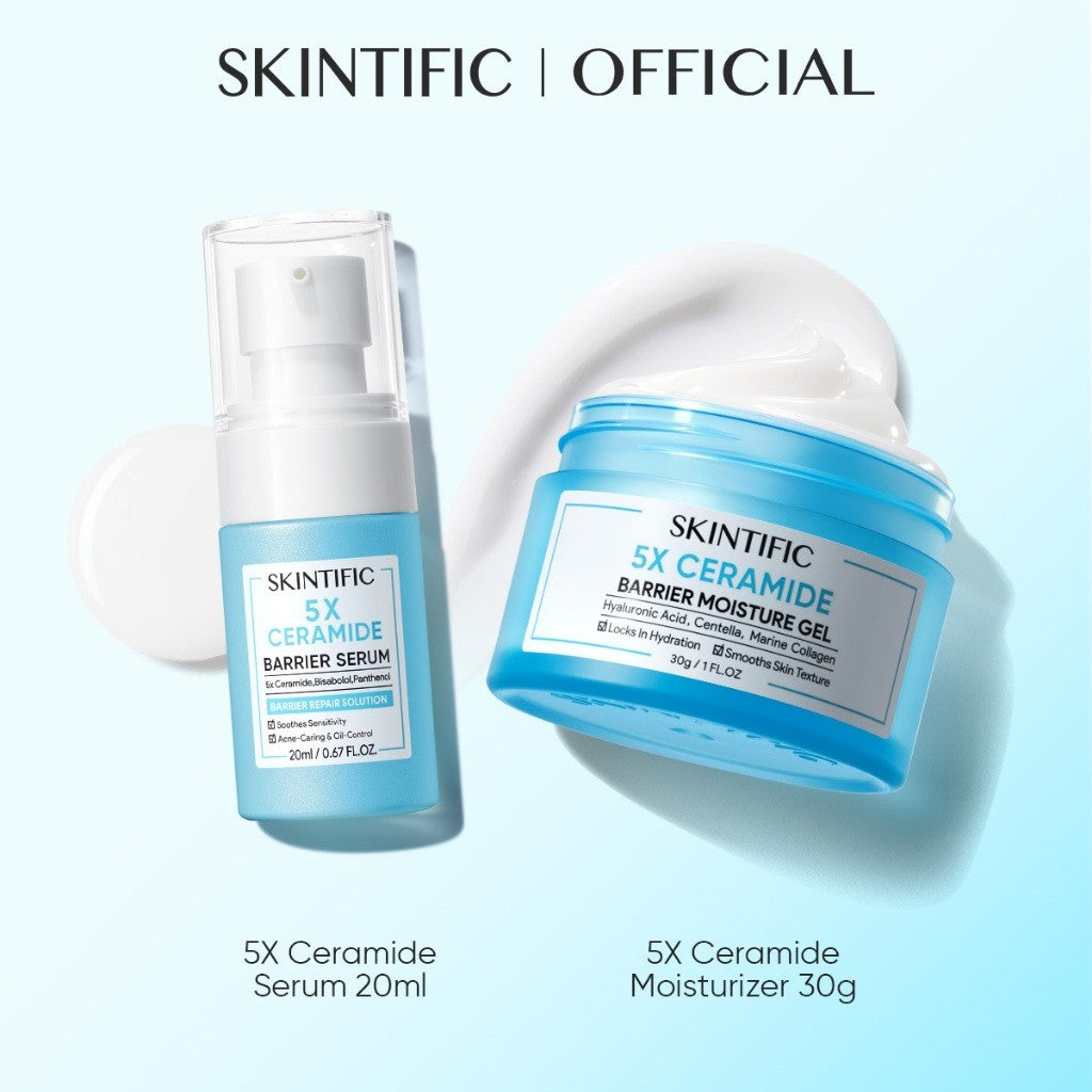[NO.1]SKINTIFIC 5X Ceramide Barrier Repair Moisture Gel Hydrating Moisturizer Skincare Day Night Cream Centella Smooth