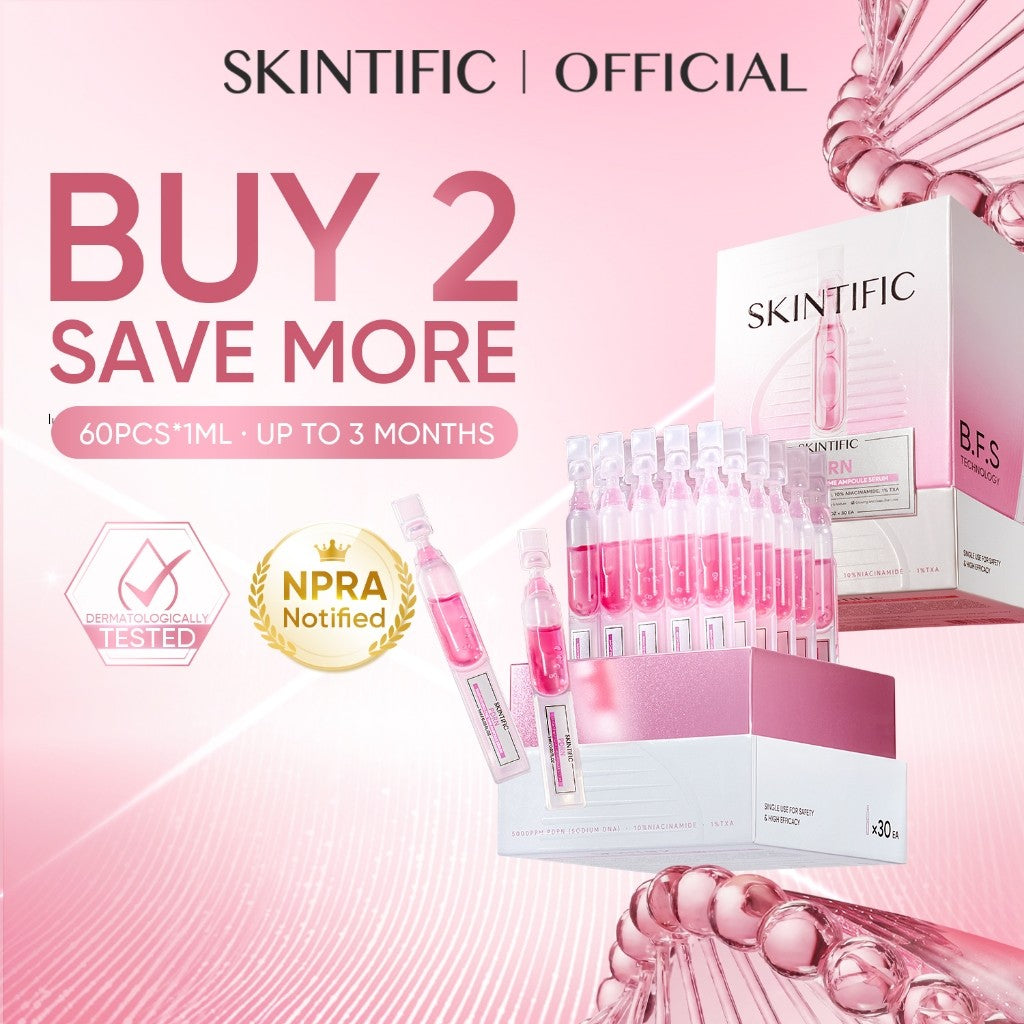 [NEW LAUNCH] SKINTIFIC PDRN Brightening One Time Ampoule Serum