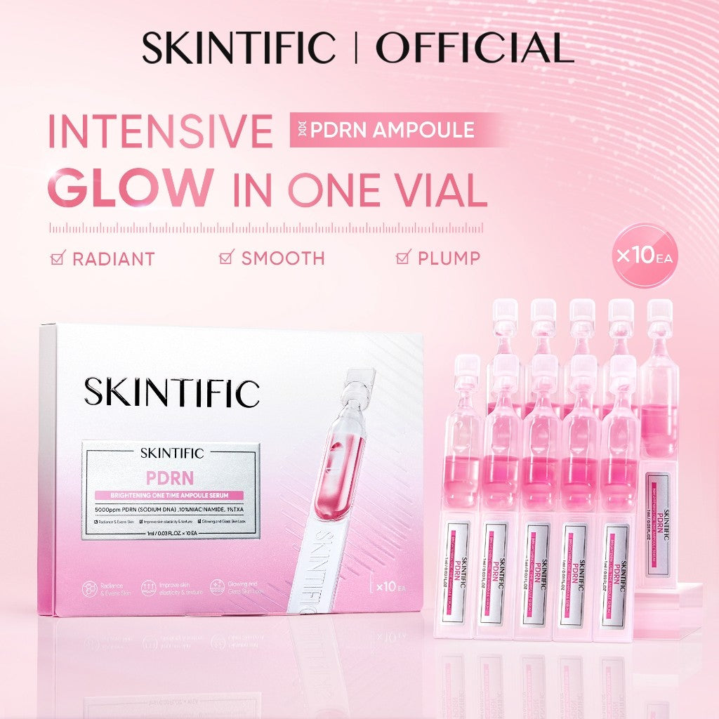 [NEW LAUNCH] SKINTIFIC PDRN Brightening One Time Ampoule Serum